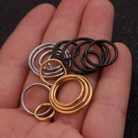 Nose Rings & Studs Simple Style Geometric 316 Stainless Steel  Plating main image 4