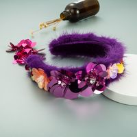 Ethnic Style Flower Fringed Headband main image 3