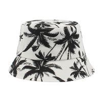 Korean Coconut Print Sunscreen Fisherman Hat main image 6