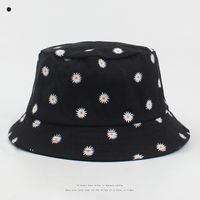 Korean Polka Dots Short Brim Sunshade Fisherman Hat main image 1