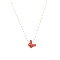 Collier Papillon Multicolore Simple En Gros main image 3