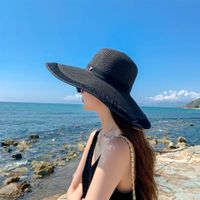 Fashion Big Eaves Dome Foldable Sunscreen Fisherman Hat main image 4