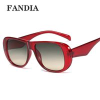 Fashion Oval Frame Big Hinge Sunglasses Wholesale main image 6