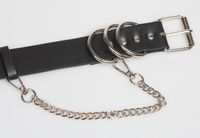 Punk Style Chain Ring Decorative Belt main image 4