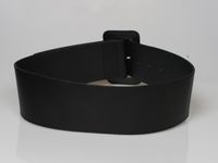 Simple Square Buckle Extra Wide Belt main image 4