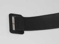 Simple Square Buckle Extra Wide Belt main image 6
