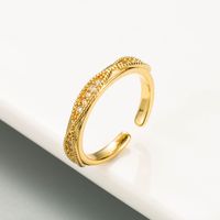 Fashion Leaf-shaped Open Ring main image 5