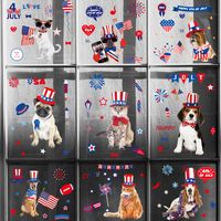 Fashion United States Independence Day Double-sided Wall Stickers main image 1