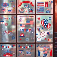 Fashion United States Independence Day Wall Stickers Wholesale main image 2
