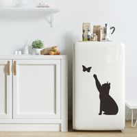 Fashion Solid Color Kitten Butterfly Wall Stickers Wholesale main image 5