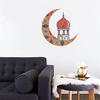 Fashion Crescent Castle Wall Sticker Wholesale main image 5