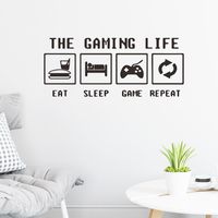 Fashion Game Handle Grme Game Console Wall Stickers Wholesale main image 4