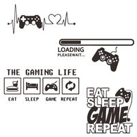 Fashion Game Handle Grme Game Console Wall Stickers Wholesale main image 3