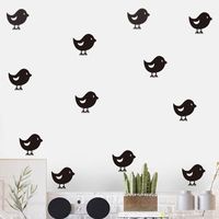 Simple Black Bird Wall Stickers Wholesale main image 3