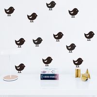 Simple Black Bird Wall Stickers Wholesale main image 5