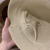 Korean Braided Buckle Sunscreen Fisherman Hat main image 6