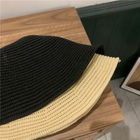 Fashion Solid Color Flat-top Cotton Yarn Breathable Fisherman Hat main image 5