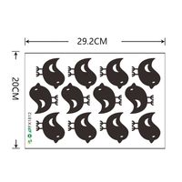 Simple Black Bird Wall Stickers Wholesale sku image 1
