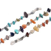 Fashion Natural Colorful Stone Glasses Chain sku image 2