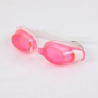 Fashion High-definition Flat Light Large Frame Waterproof And Anti-fog Swimming Goggles sku image 4