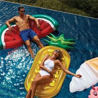 Fashion Thickened Half Slices Of Watermelon Inflatable Floating main image 4