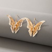 Nouvelles Boucles D&#39;oreilles Papillon Sauvages Classiques De La Mode Créative main image 1