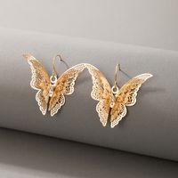 Nouvelles Boucles D&#39;oreilles Papillon Sauvages Classiques De La Mode Créative main image 6