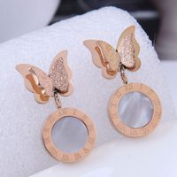 Fashion Sweet Ol Butterfly Earrings sku image 1