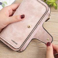 Korean Coin Purse Clutch Bag Pu Leather Multi-purpose Large Capacity Long Wallet Card Case main image 4