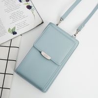 Koreanische Pu Lange Große Kapazität Mehrzweck Brieftasche Mini-handytasche main image 1