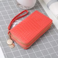 Fashion Stone Pattern Candy Color Wallet main image 1