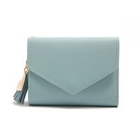 Korean Style Tassel Short Wallet main image 5