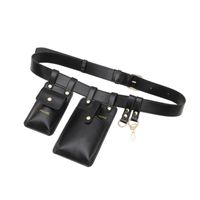 Fashion Bungee Mobile Phone Vertical Hit Color Waist Bag main image 3