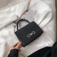 Fashion Messenger Retro Small Square Bag sku image 4