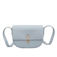 Fashion Solid Color Saddle Bag Wholesale sku image 3
