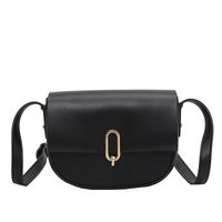 Fashion Solid Color Saddle Bag Wholesale sku image 4