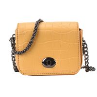 Fashion Chain Stone Pattern Shoulder Messenger Bag Wholesale main image 3