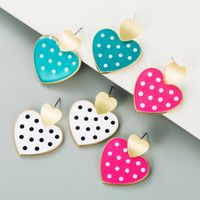 Fashion Multi-layer Alloy Heart-shape Earrings Wholesale main image 2