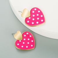 Fashion Multi-layer Alloy Heart-shape Earrings Wholesale main image 3