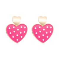 Fashion Multi-layer Alloy Heart-shape Earrings Wholesale main image 6