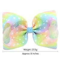 New Cute Colorful Bow Tie Starry Sky Hairpin Set main image 3