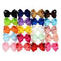 Multi-color Polyester Ribbed Duckbill Clip Set main image 4