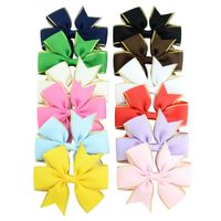 Korean Fashion Ribbon Bow Hairpin Set main image 3