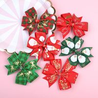Fashion Colorful Multi-color Christmas Children's Hairpins Set main image 3