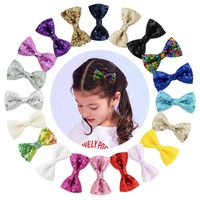 Cute Bowknot Double-sided Children's Side Clip Set main image 2