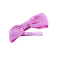 Hot Selling Multi-color Children's Solid Color Bow Hairpin Set main image 6