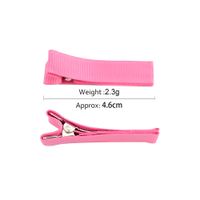 Simple Trendy Solid Color Hairpin Set main image 4