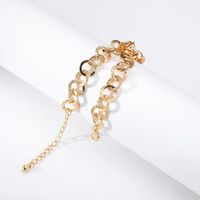 Fashion Heart-shape Pearl Round Chain Bracelet Wholesale main image 5