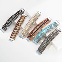 Bohemian Wide-brimmed Color Woven Multilayer Leather Bracelet Wholesale main image 3