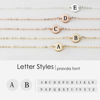 Fashion Round Glossy Engraved Letter Stainless Steel Bracelet Wholesale main image 5